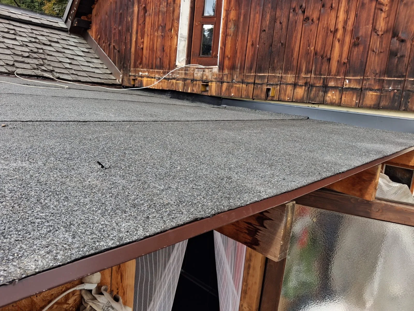 Nová střešní krytina – detail